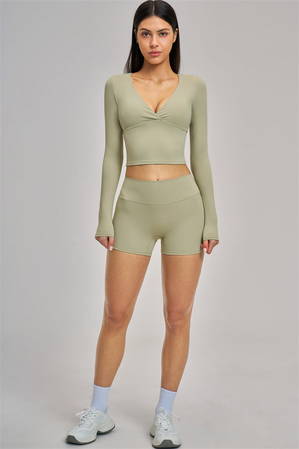 The Swoon Long Sleeve Crop top