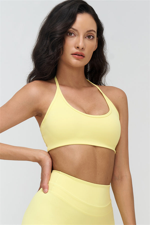 The Stride Halter Sports Bra