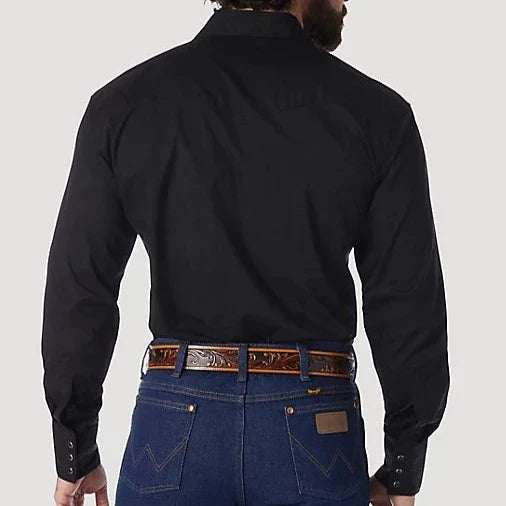 Black Pearl Snap | Wrangler Mens