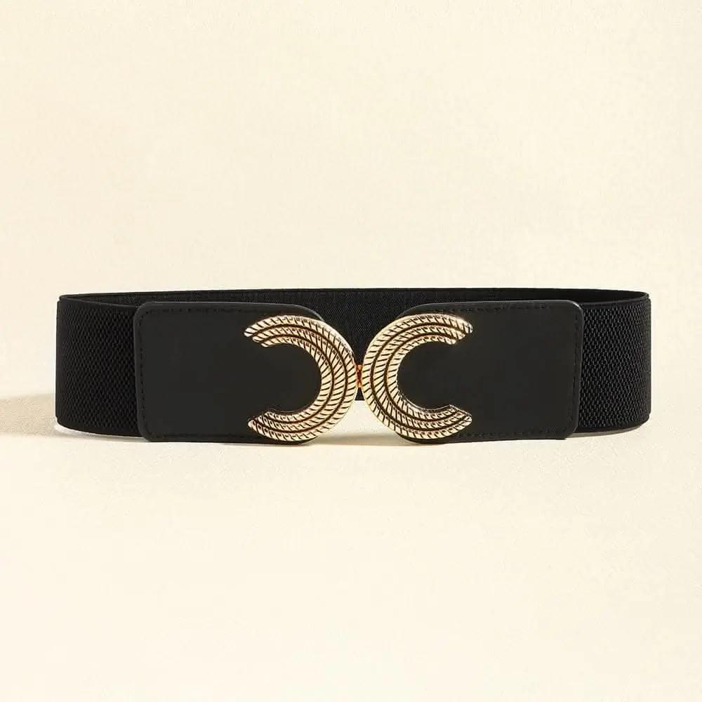 Trendsi Belts - Chic Double C Waist Belt - 25.6" - Premium Quality