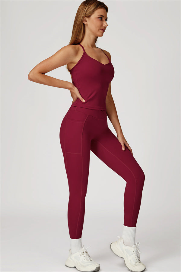 The Propel Crop Top Leggings 2-Piece Set