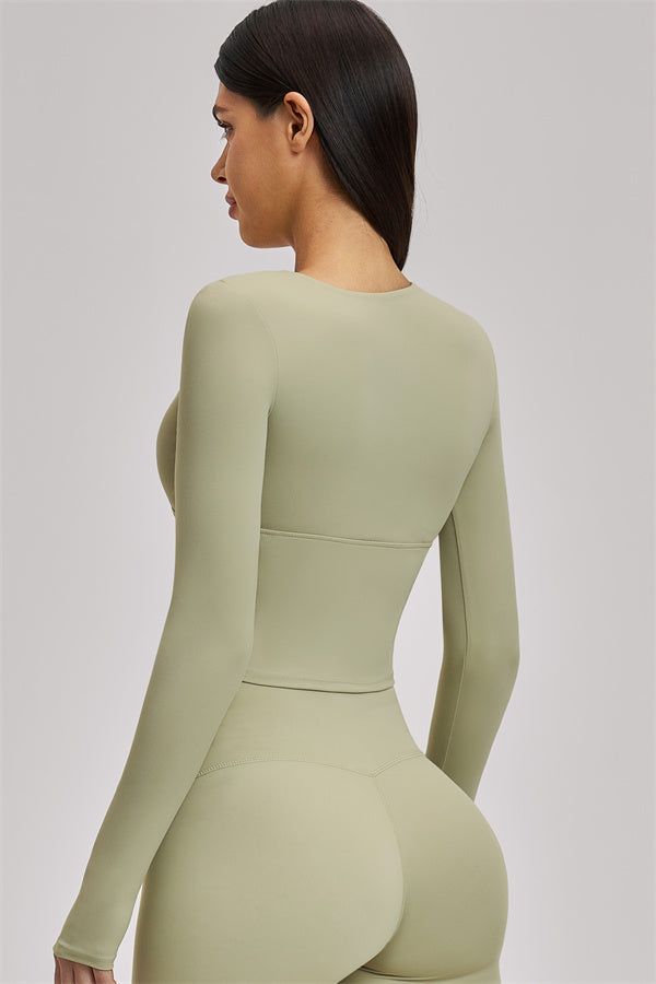 The Swoon Long Sleeve Crop top