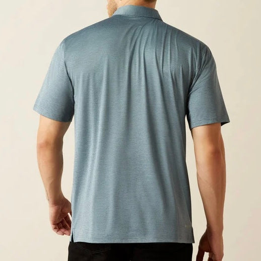Blue Charger Polo | Ariat Mens