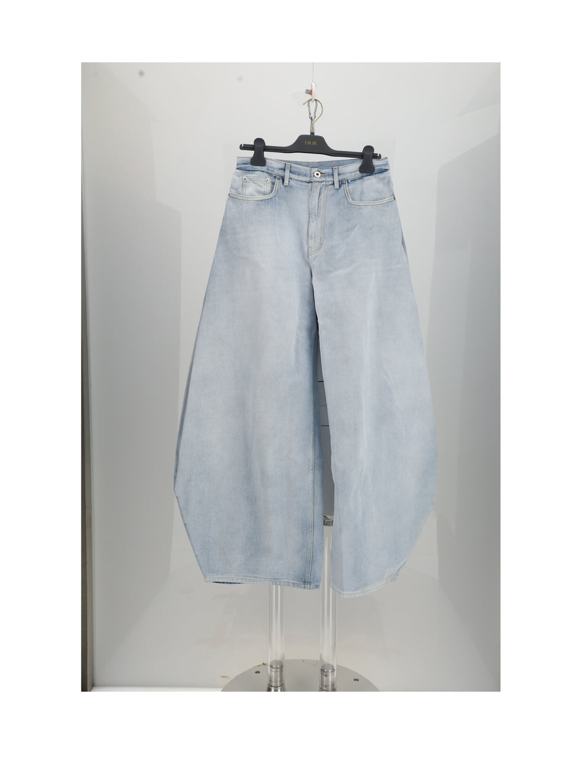 Baggy Denim Jeans Grey