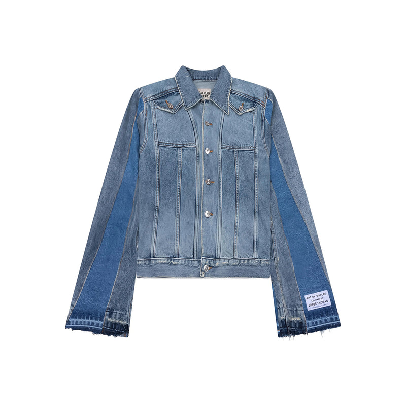 Panelled Design Denim Jacket