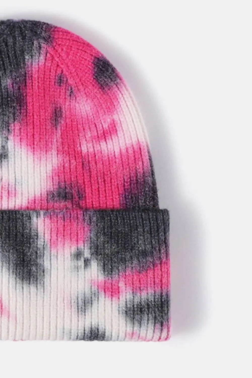 Beanie Hat - Colorful Tie-Dye - Knit