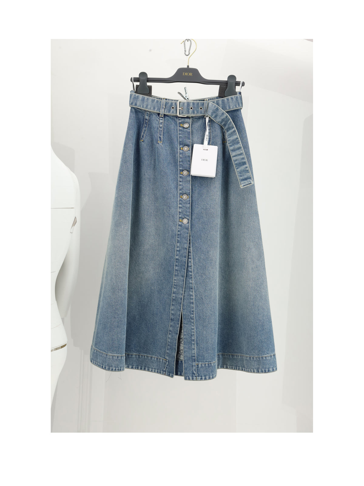 Dior Skirt ETH-JUPE Denim Blue