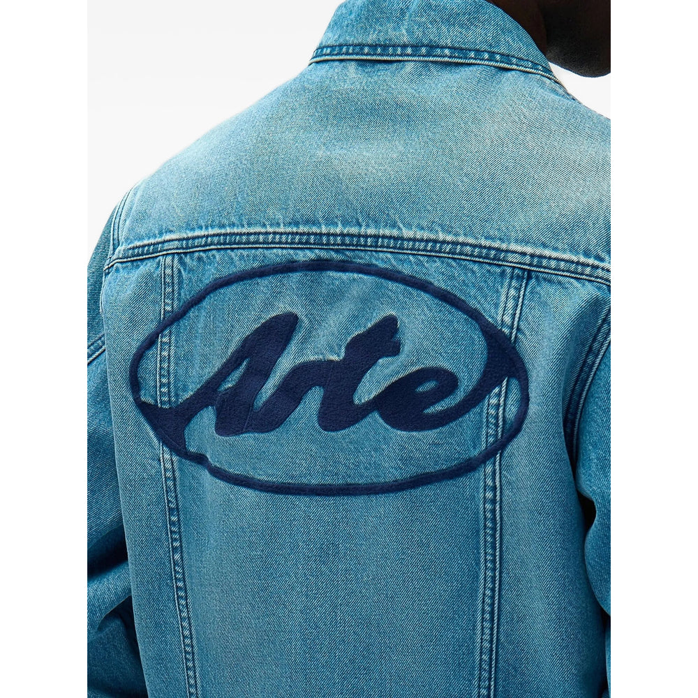 Arte Antwerp Denim Jacket Blue, view 2