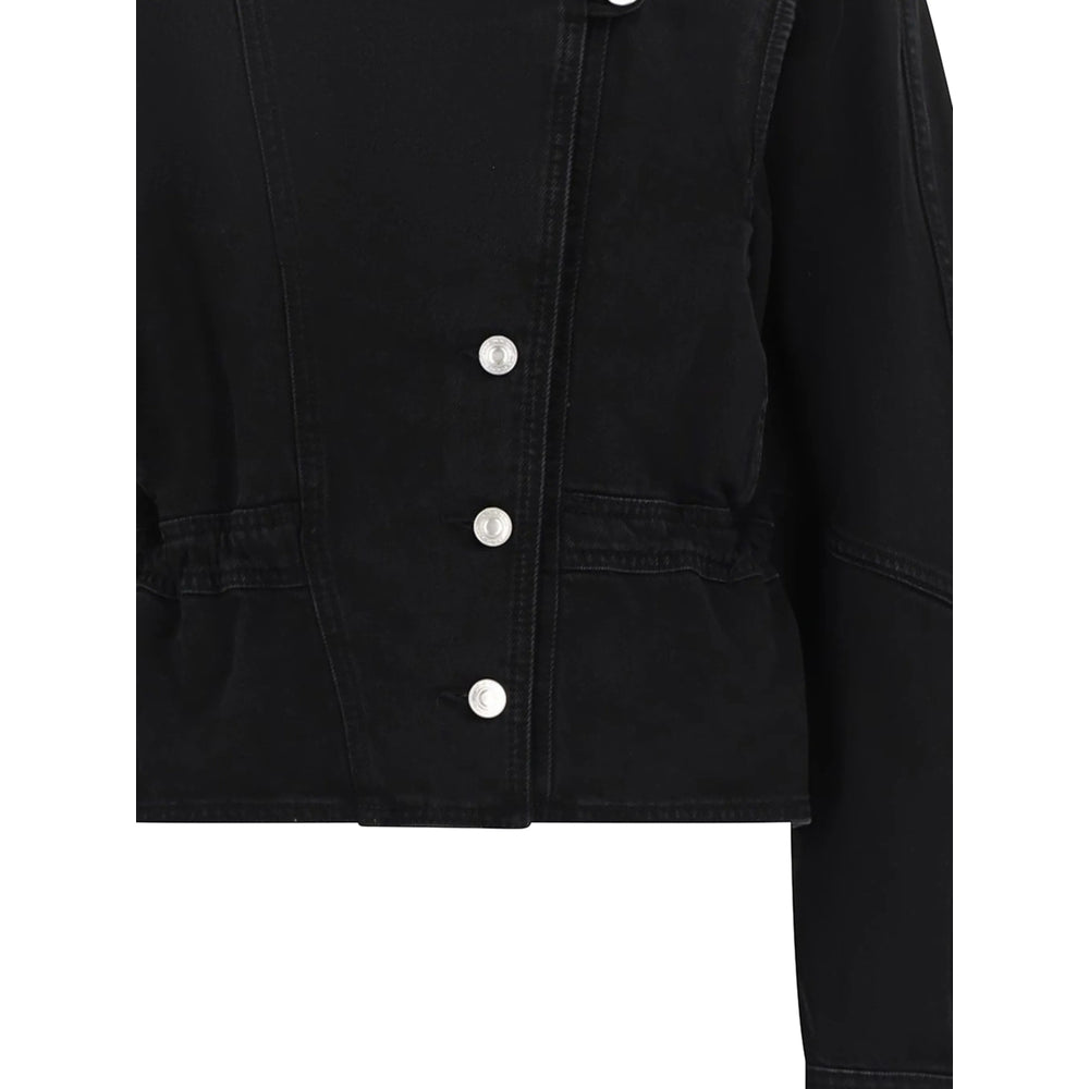 Marant Étoile Cotton Denim Jacket Black, view 2