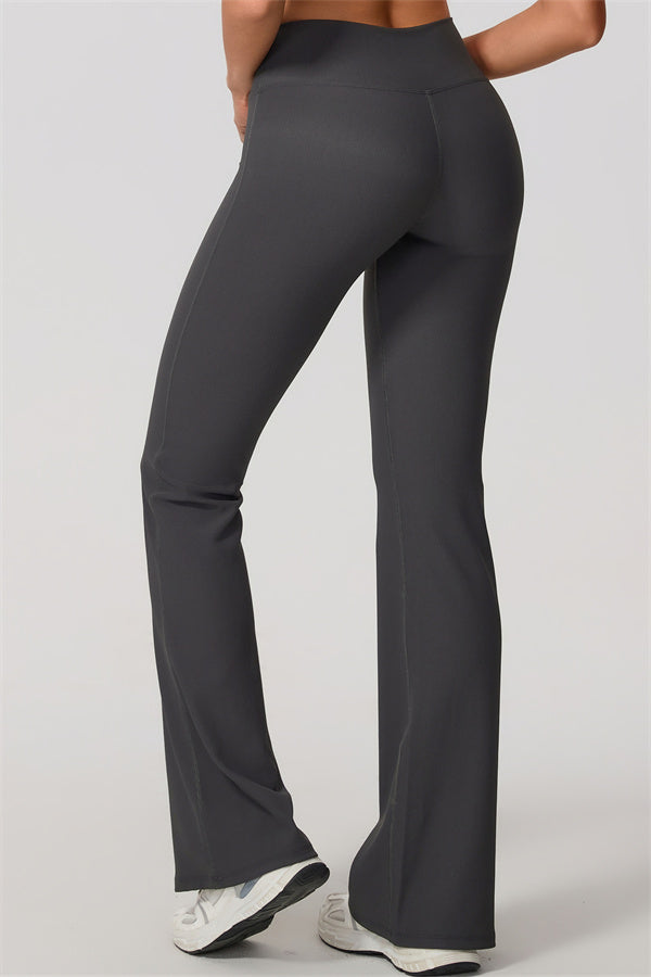 The Daze Zip Jacket Flared Leggings 2-Piece Set