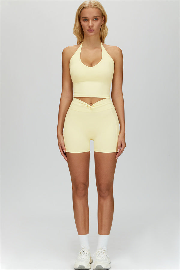 The Dreamy Crop Top Shorts 2-Piece Set