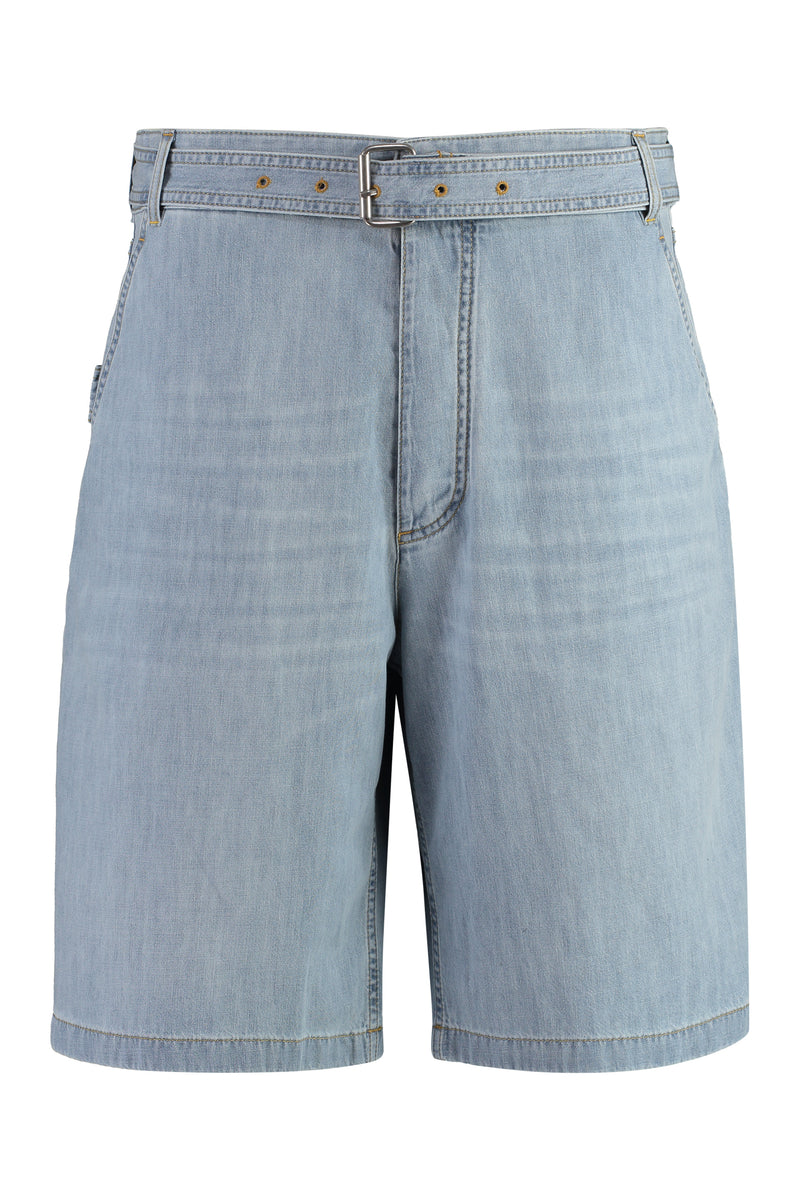 Denim Bermuda Shorts