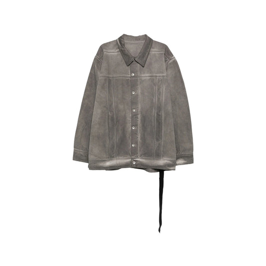 Denim Jacket in Faded Dust Grey