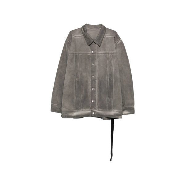 Denim Jacket in Faded Dust Grey