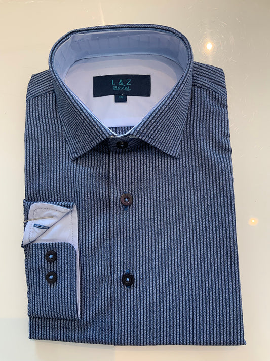 Leo and Zachary - Long Sleeve Dress Shirt