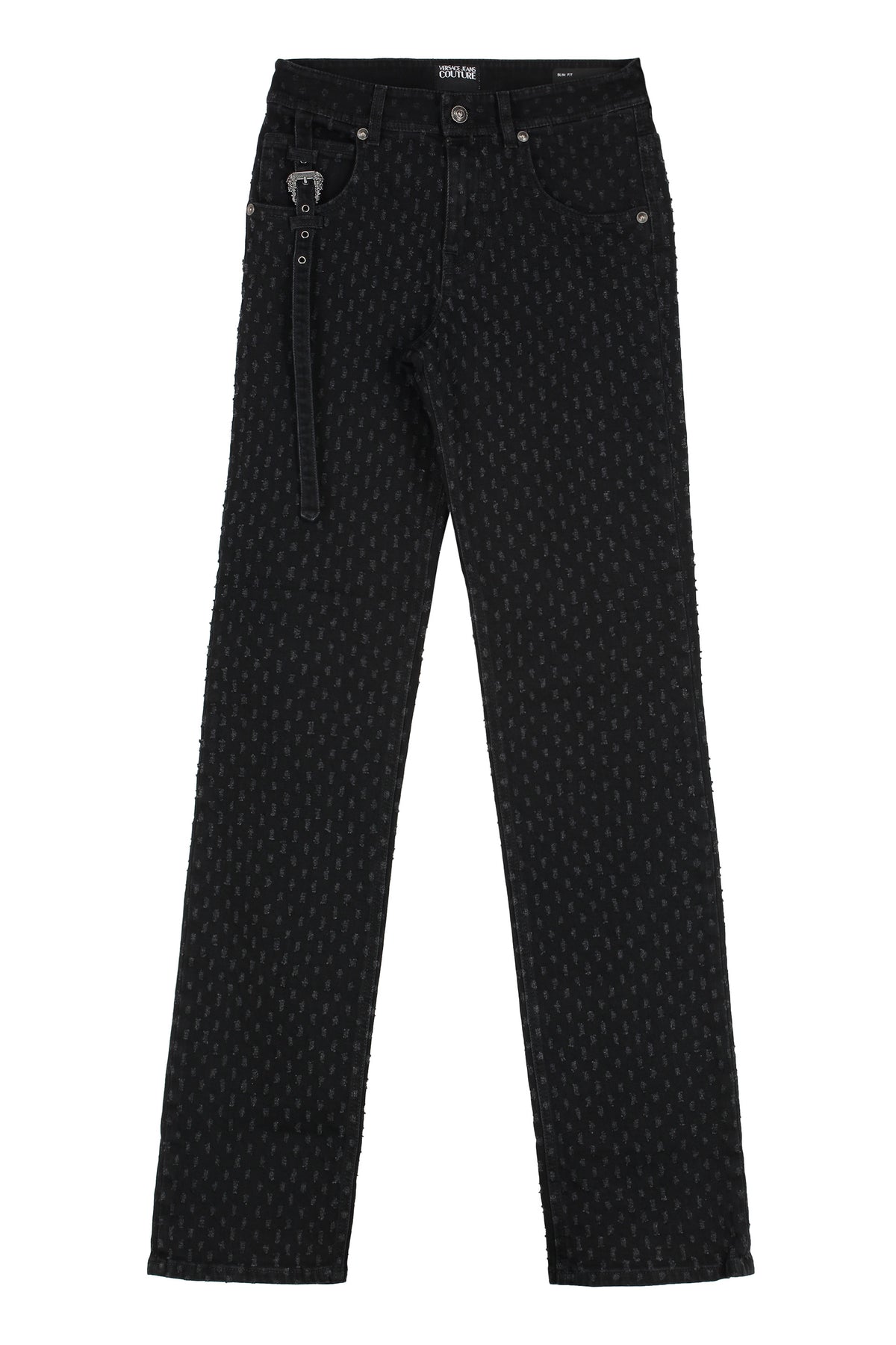 High-Rise Slim-Fit Jeans