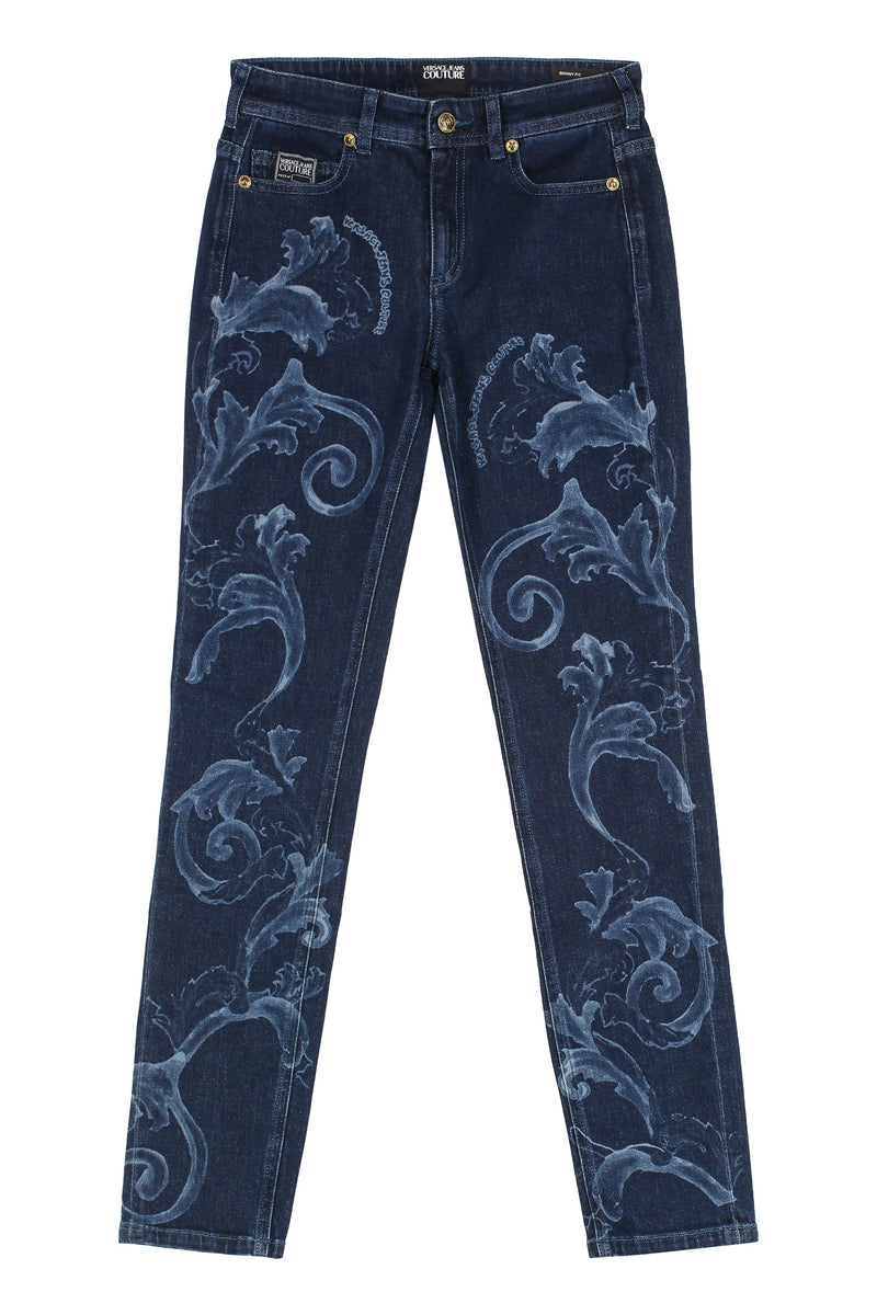 Versace 5-Pocket Skinny Jeans