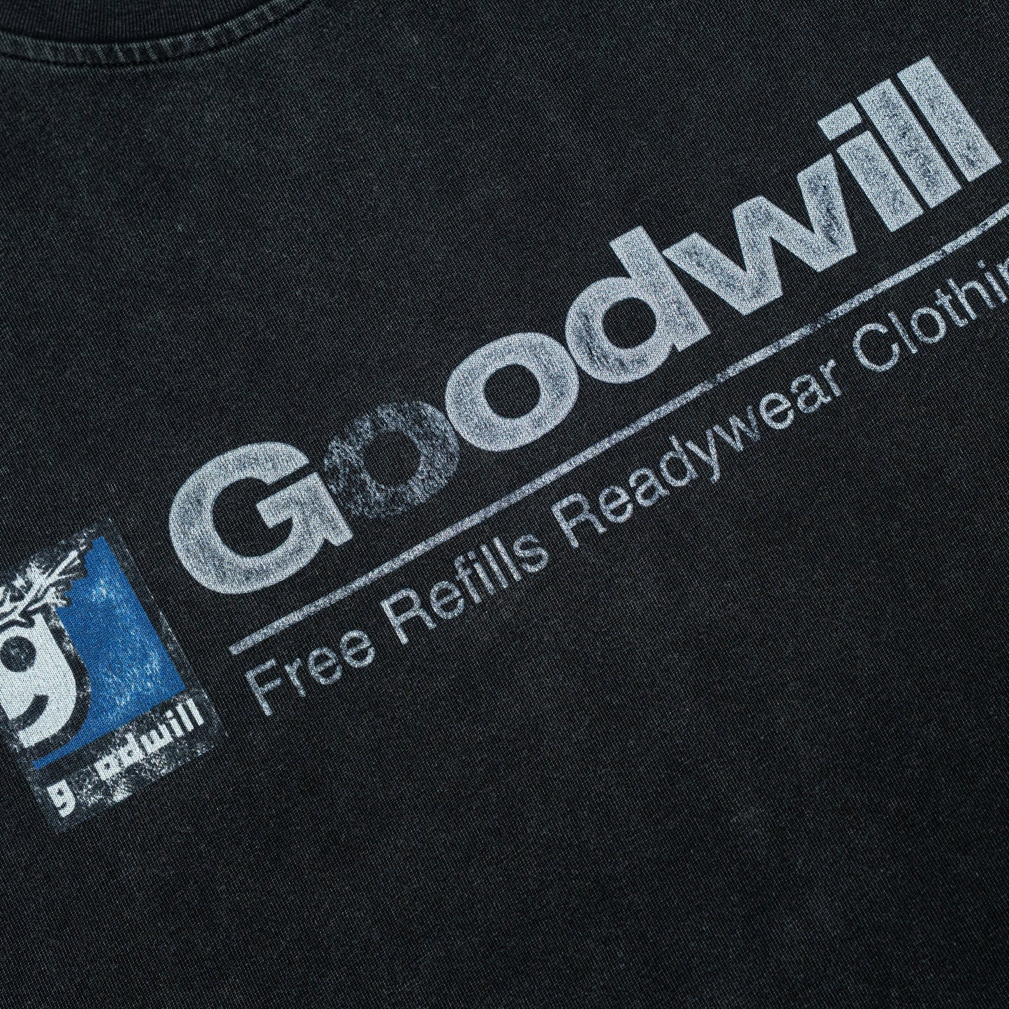 Goodwill Cut-Off Tee - Black