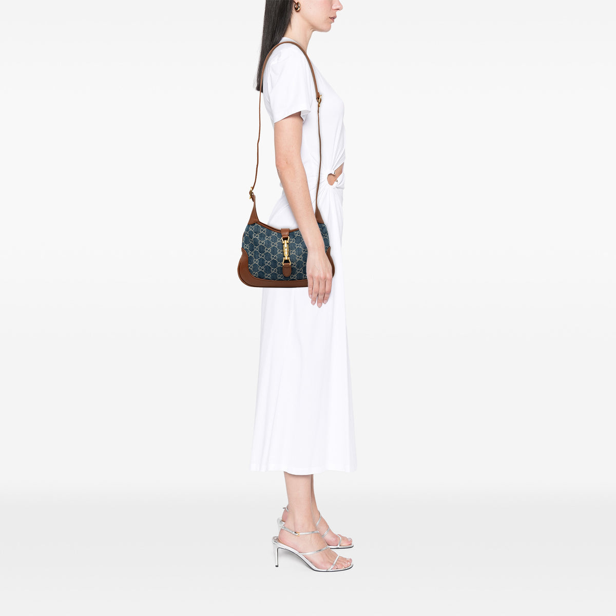 Crossbody Bag Jackie 1961 Denim (Pre-Owned)