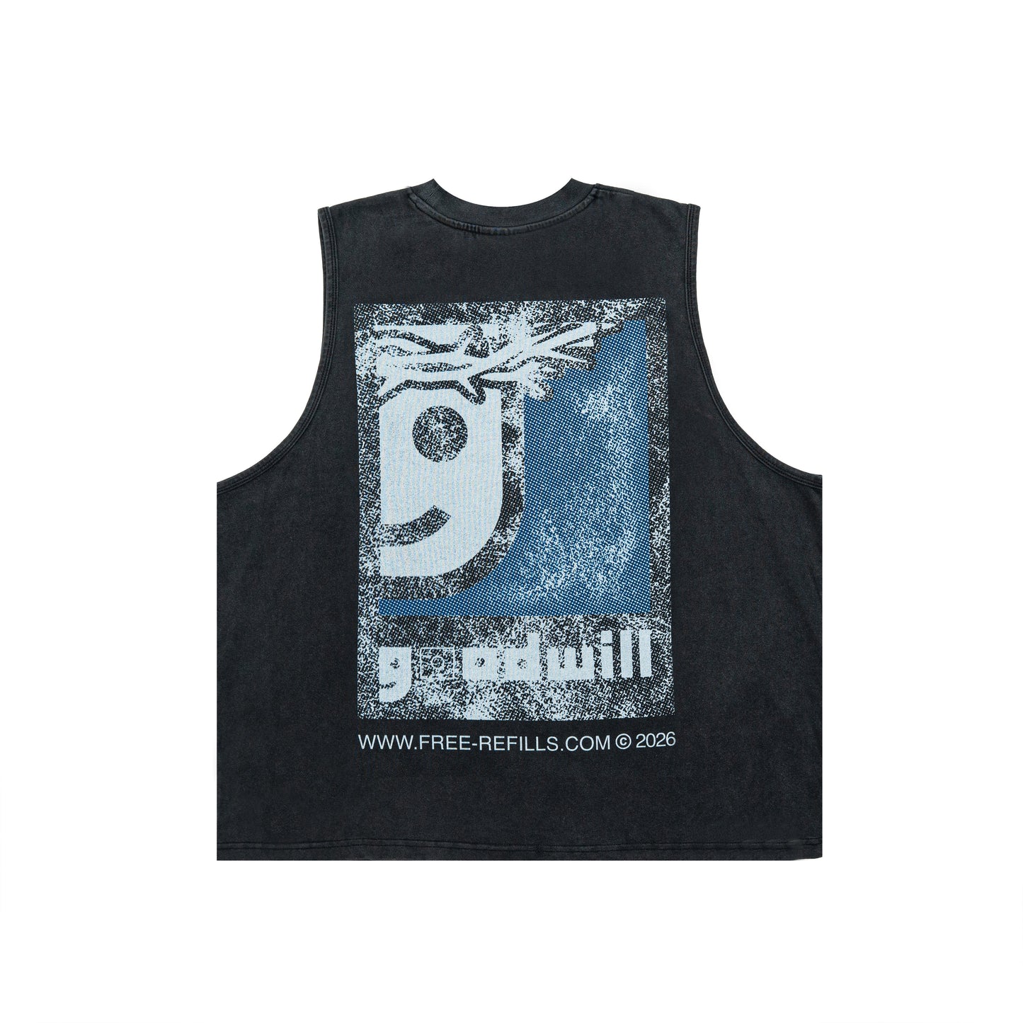Goodwill Cut-Off Tee - Black