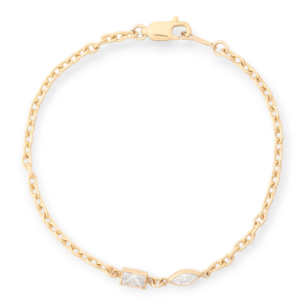 two stone bracelet