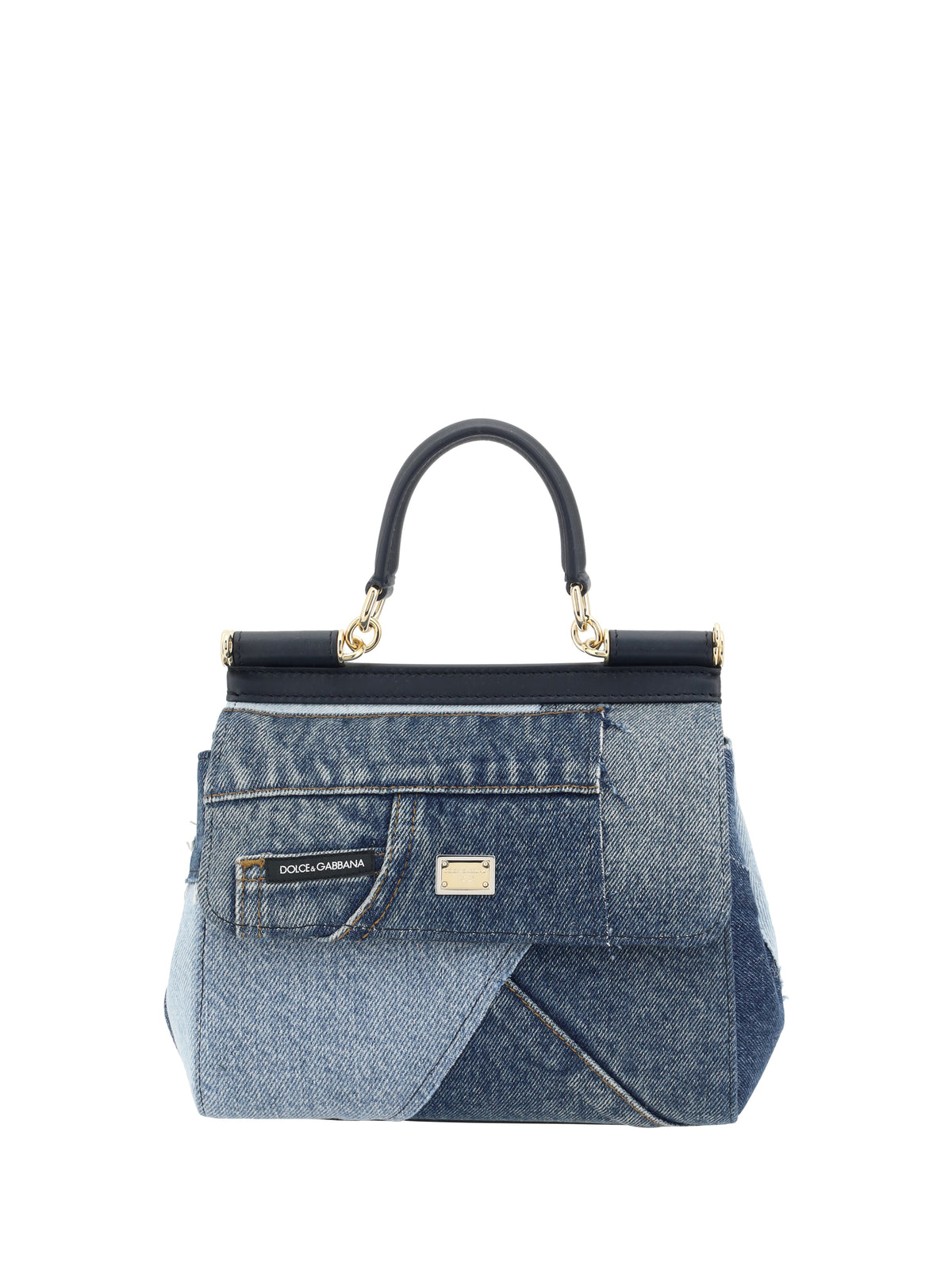 Handbag Sicily Denim Cotton