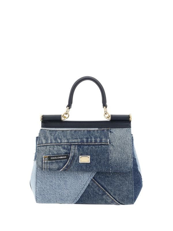 Handbag Sicily Denim Cotton