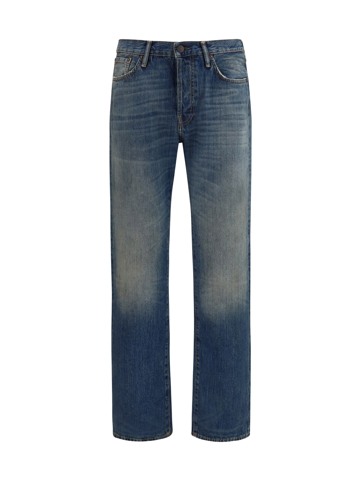 1996M Straight Jeans in Mid Blue