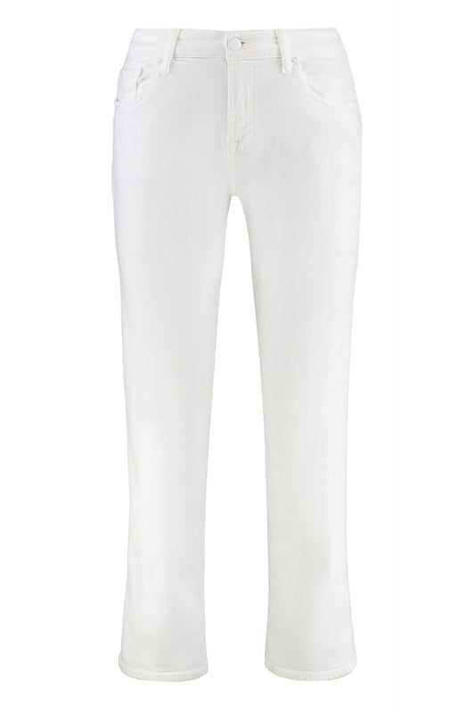 Calie Straight Jeans in White