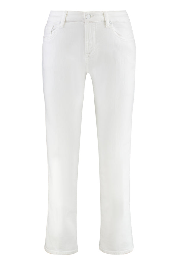 Calie Straight Jeans in White
