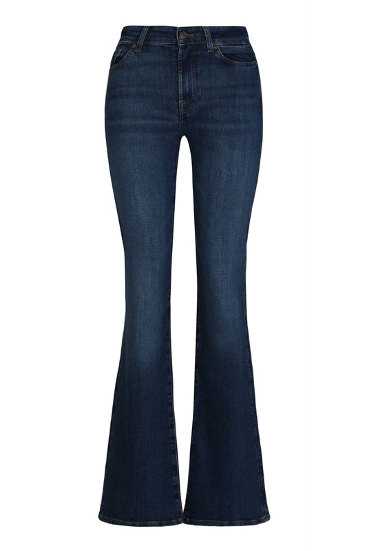 Mid-Rise Bootcut Jeans in Moonwater
