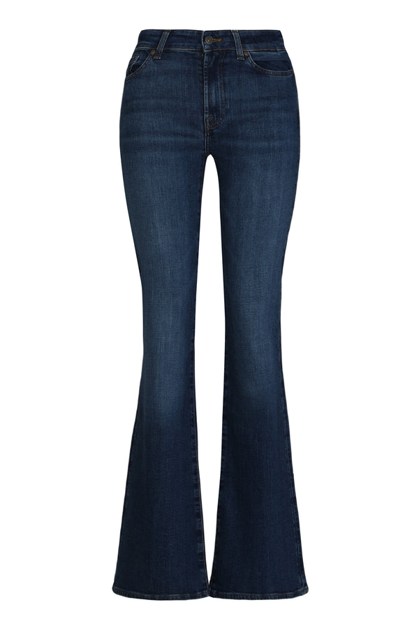 Mid-Rise Bootcut Jeans in Moonwater