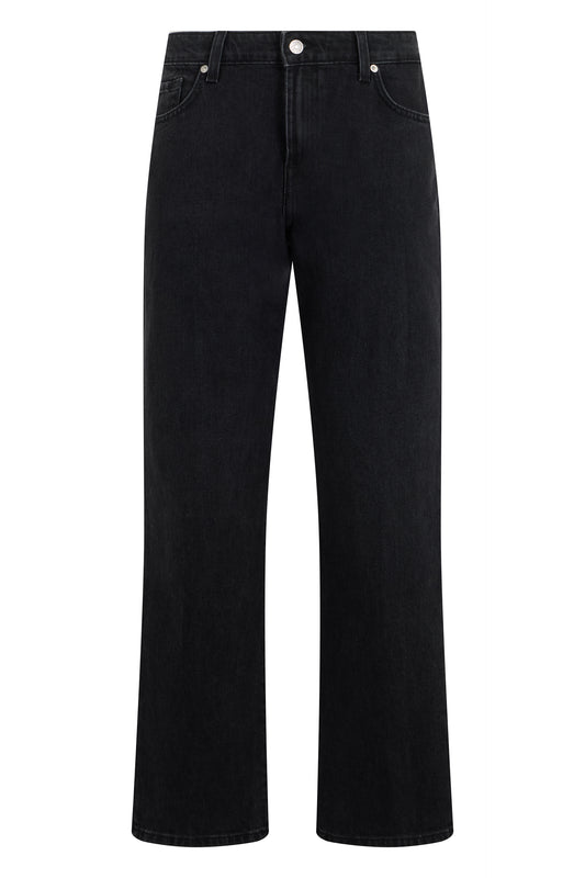 Straight Jeans in Heavy Rain