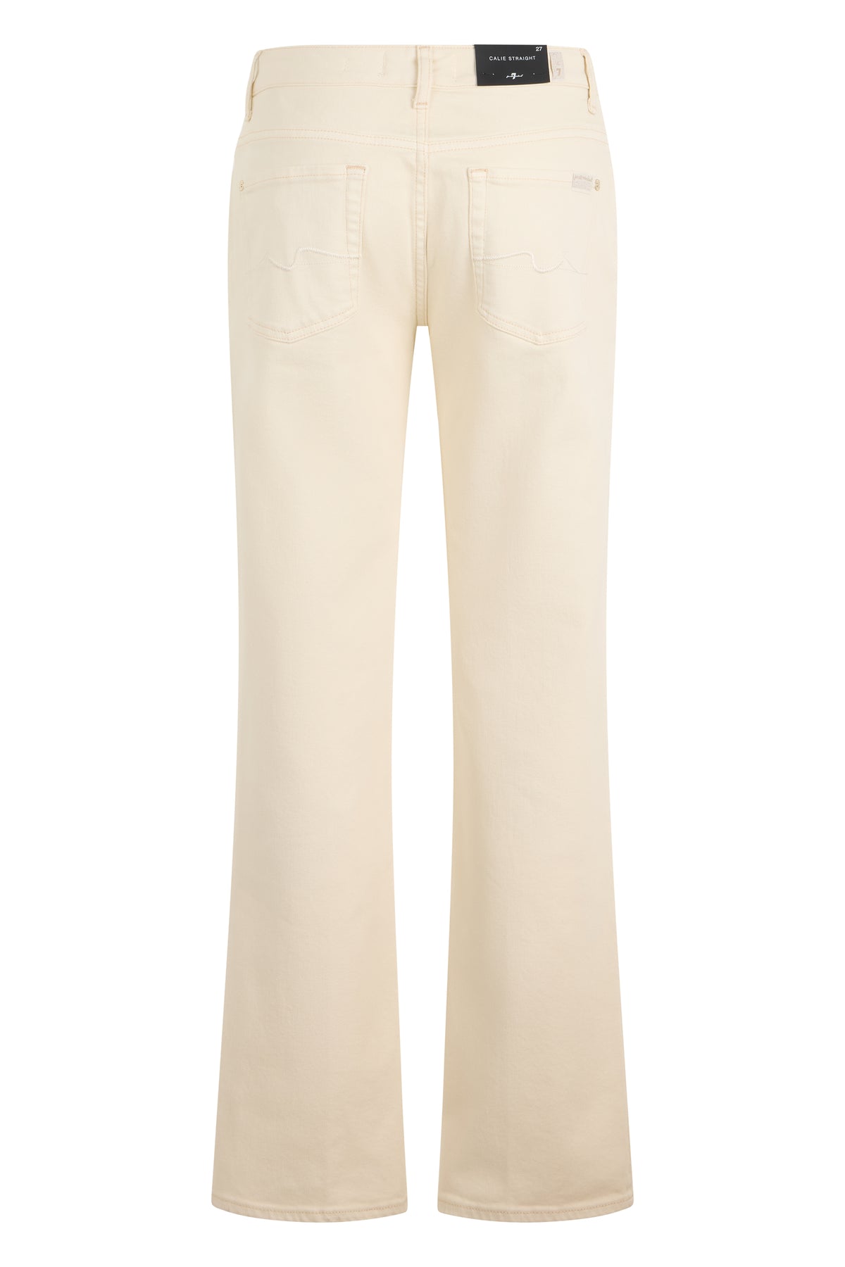 High-Rise Straight Jeans in Moondust