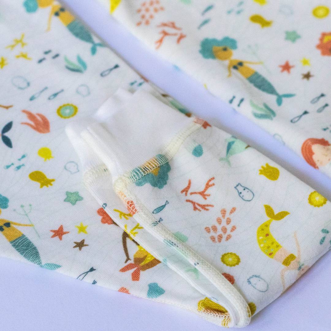 Mermaids from around the world Organic Pajamas