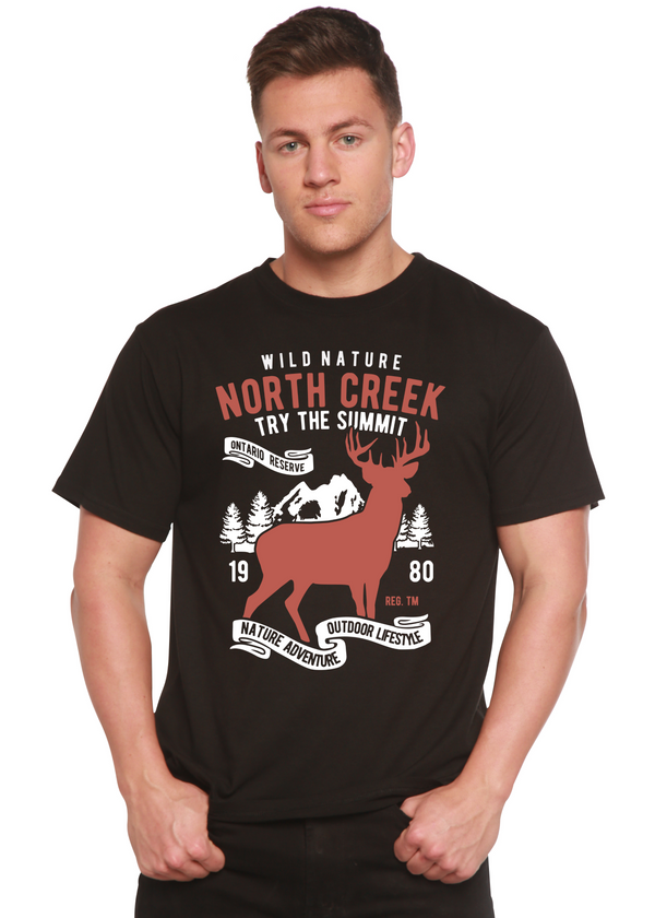 North Creek Spun Bamboo® Men's Bamboo Viscose/Organic Cotton Short Sleeve Graphic T-Shirt