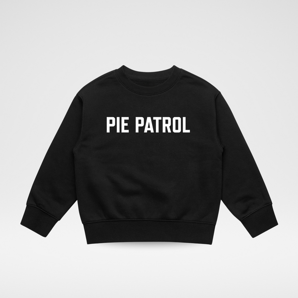 PIE PATROL TODDLER THANKSGIVING CREW - BLACK