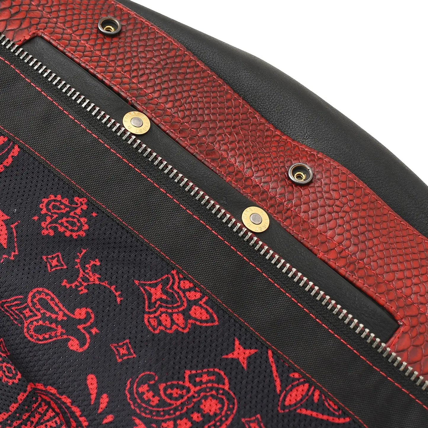 Redstrike Men’s Motorcycle Leather Jacket