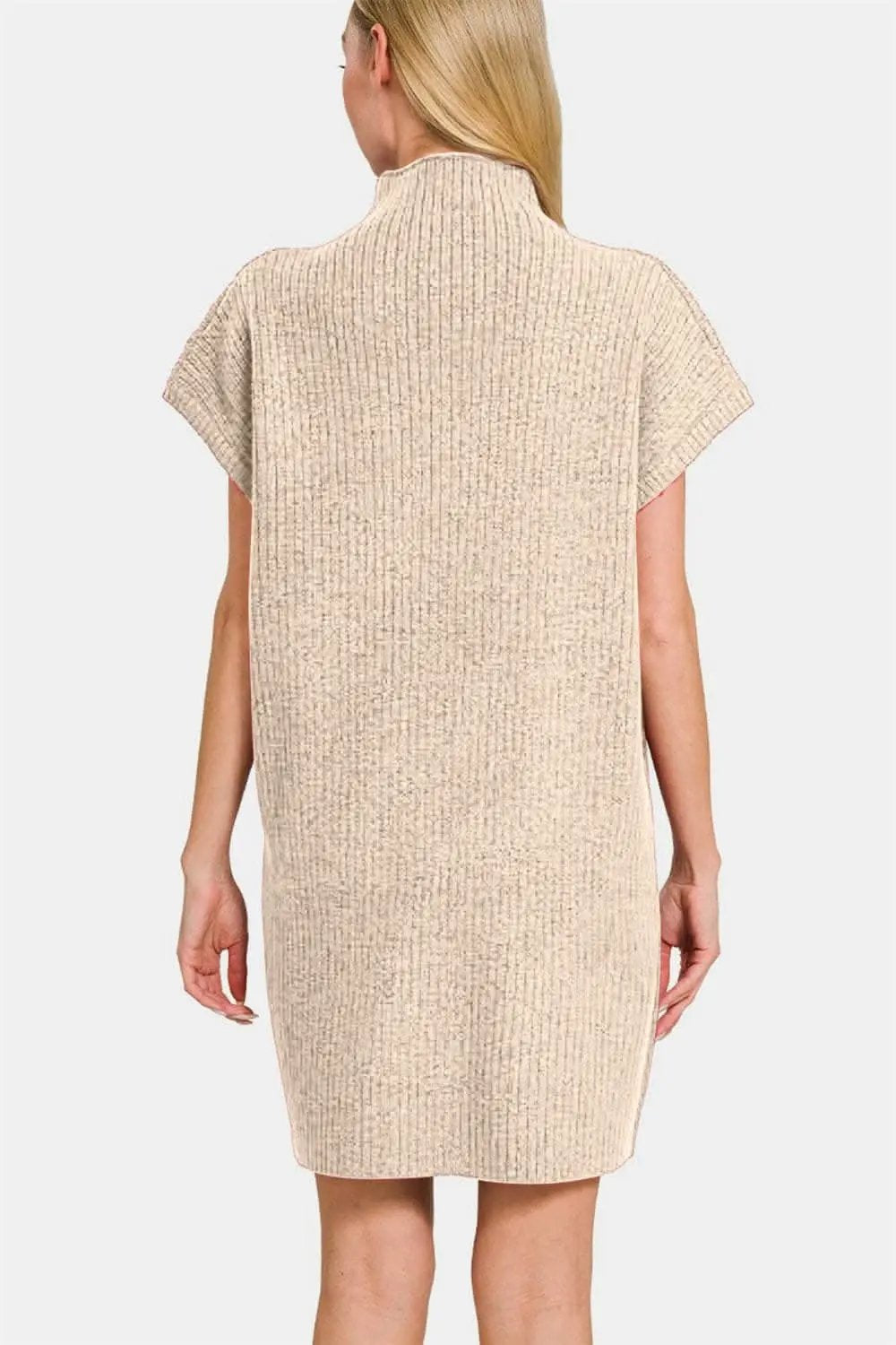 Trendsi Zenana cozy short sleeve dress