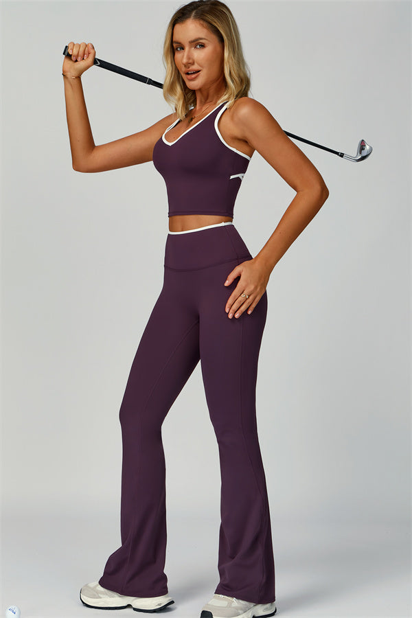 The Quest Tank Flared Leggings 2-Piece Set