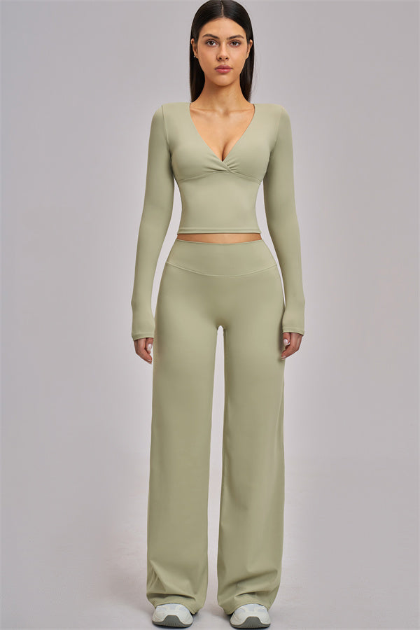 The Swoon Long Sleeve Crop top