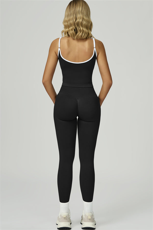 The Prime Line Crop Top Leggings 2-Piece Set
