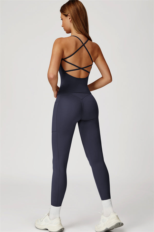 The Propel Crop Top Leggings 2-Piece Set
