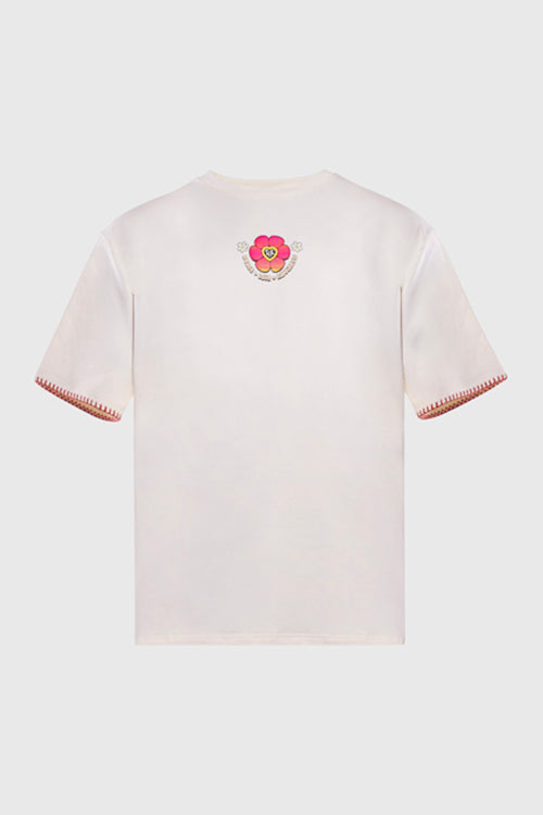 7eventies Flower Oversized Tee