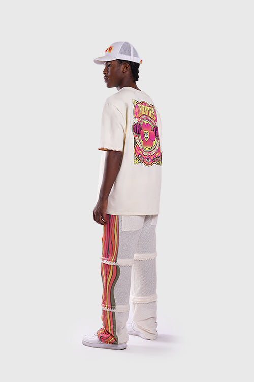 7eventies Flower Oversized Tee