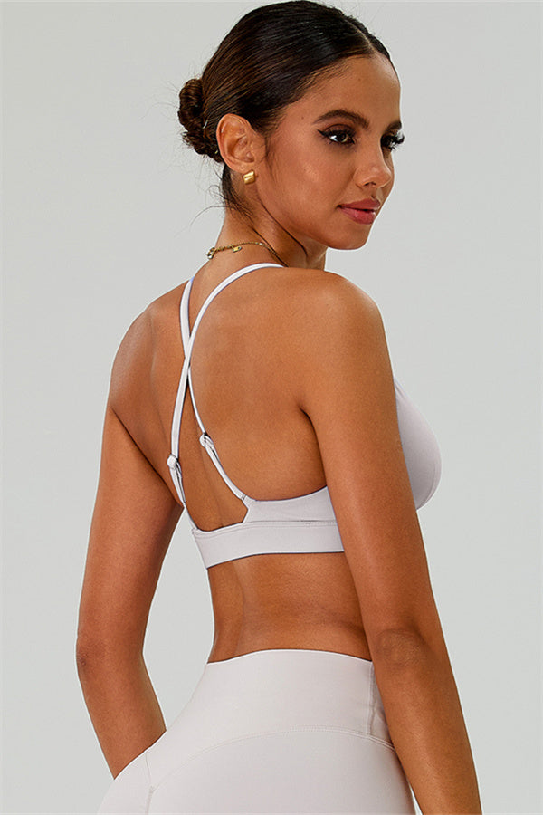 The Ember Sports Bra Crop Top Shorts 3-Piece Set