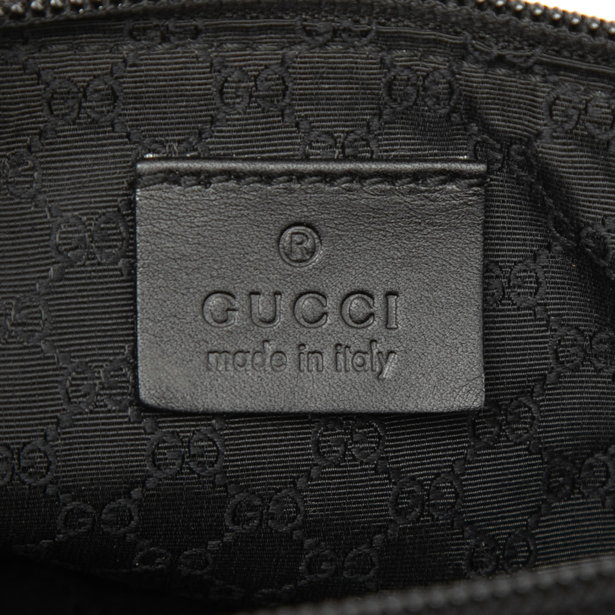 Shoulder Bag Denim Boat Black (Pre-Owned)
