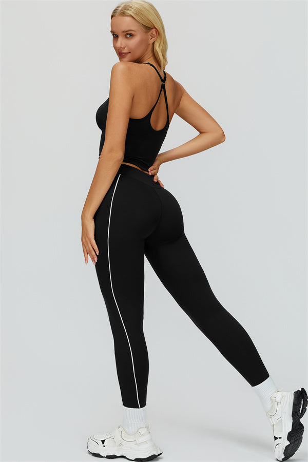The Whisper Crop Top Leggings 2-Piece Set