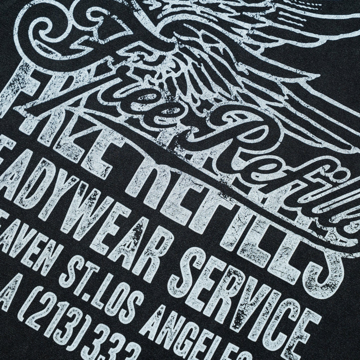 Service Cut-Off Tee - Black