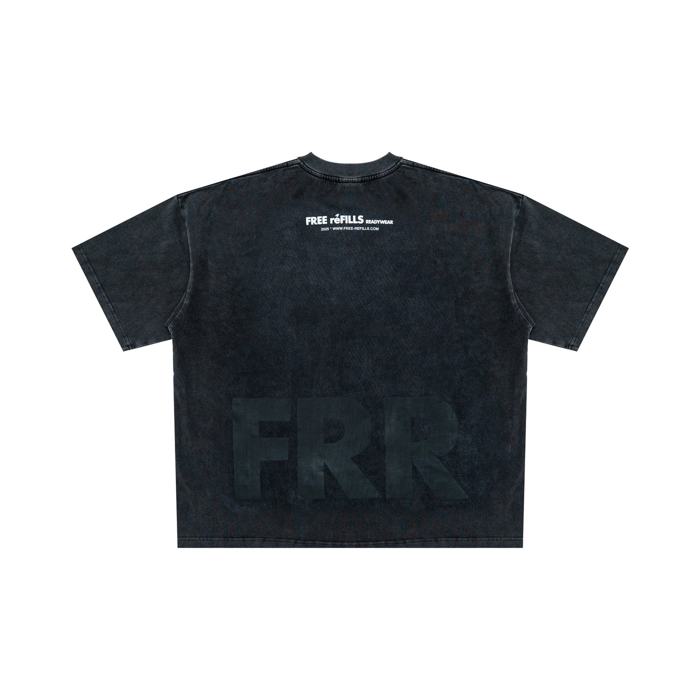 Patchwork Tee - Vintage Black
